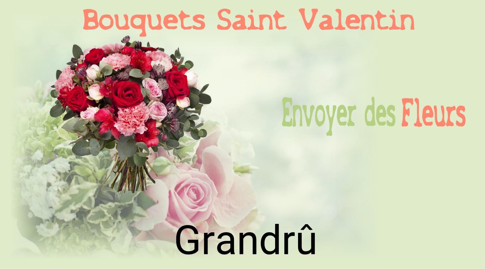Roses de Saint-Valentin livrées à Grandrû